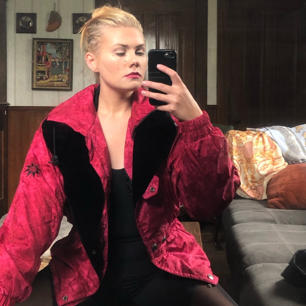 Vintage ski jacket.